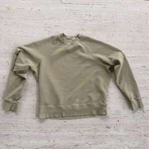 MATE The Label Organic Relaxed Cotton Crewneck Sweatshirt, XS